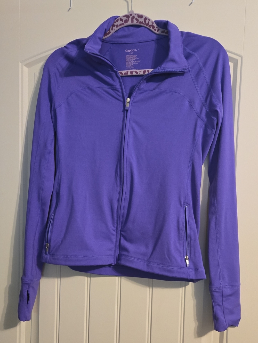 Purple Full-Zip Utility Jacket